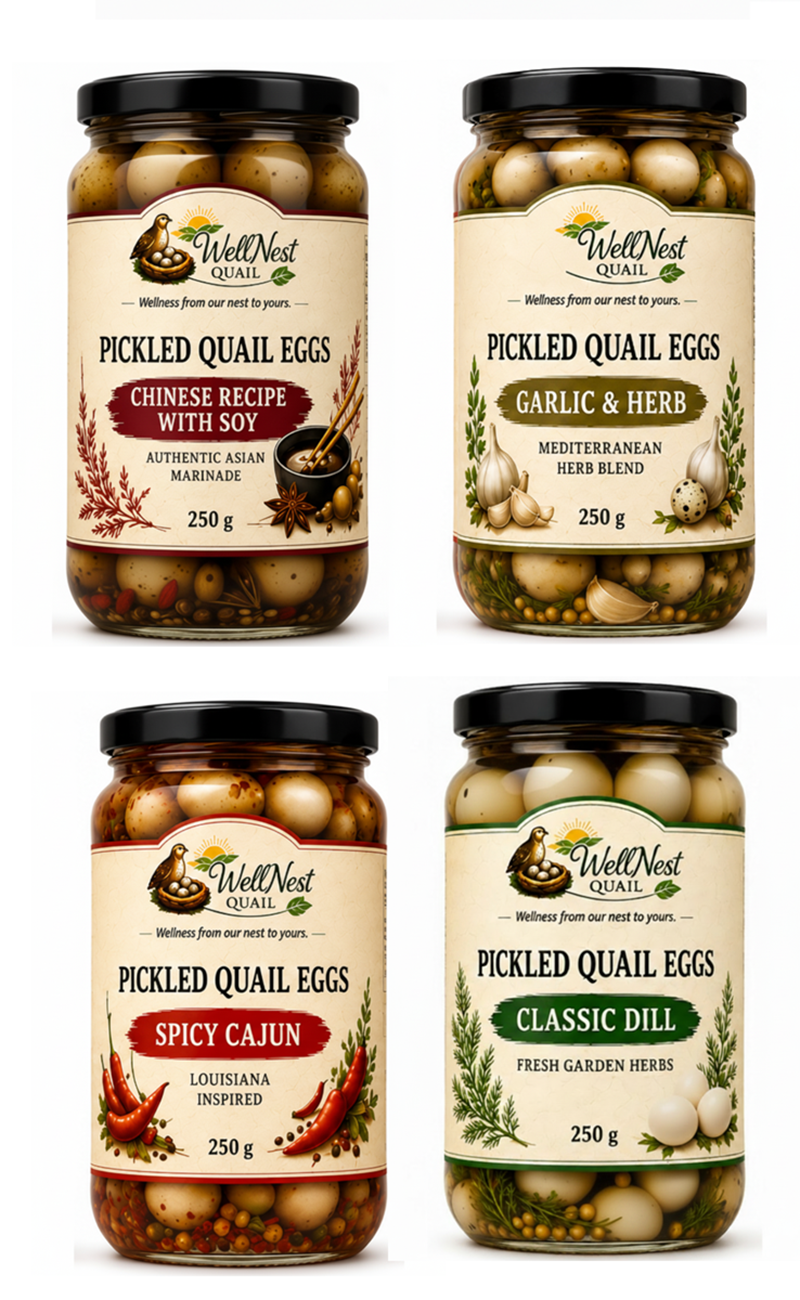 Pickled Quail Eggs